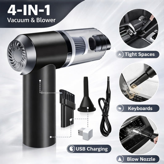 Portable Wireless Air Duster Vacuum