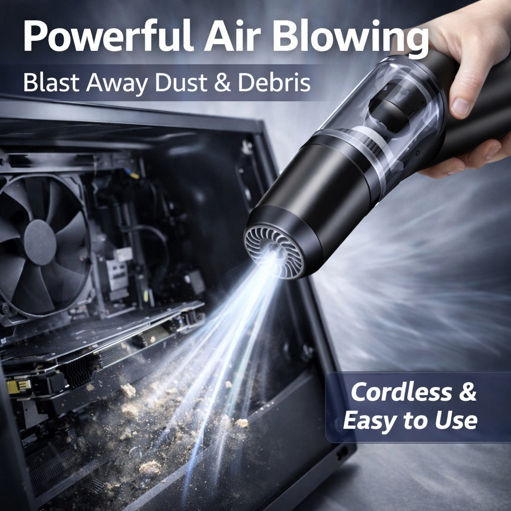 Portable Wireless Air Duster Vacuum