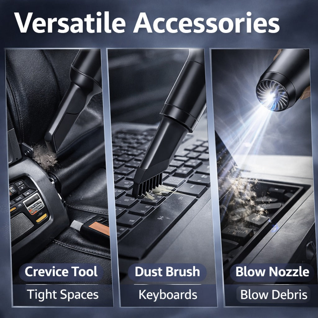 Portable Wireless Air Duster Vacuum