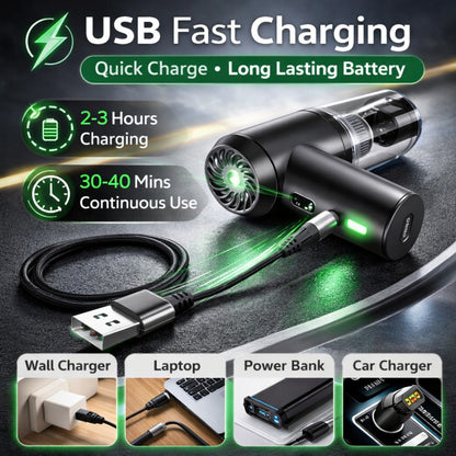 Portable Wireless Air Duster Vacuum