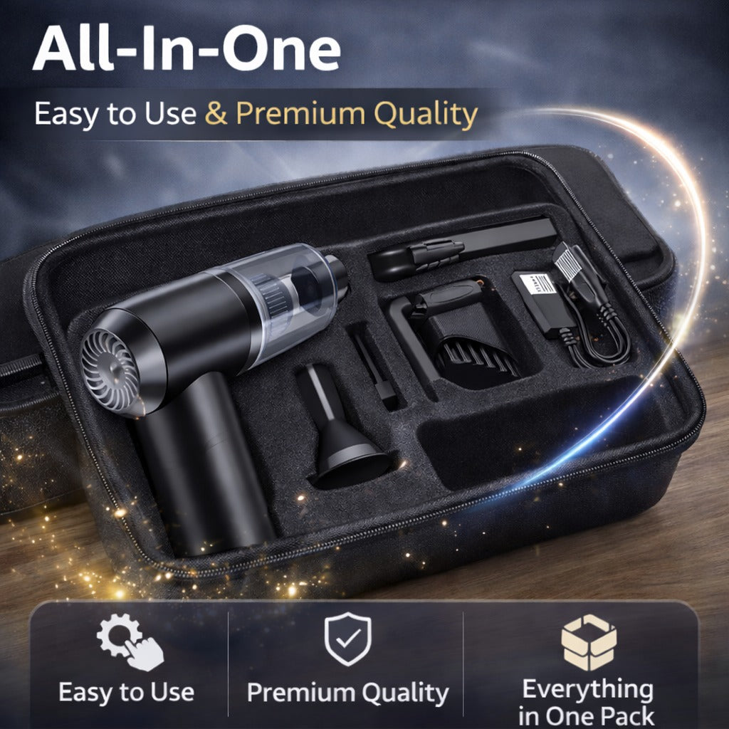 Portable Wireless Air Duster Vacuum